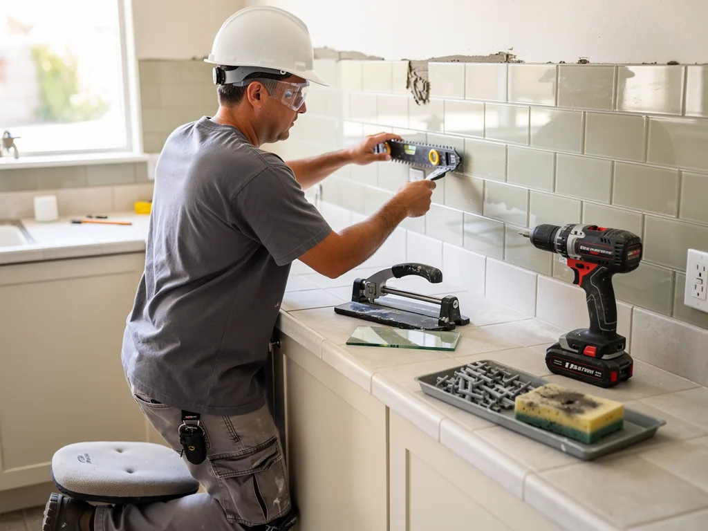 Backsplash Installation